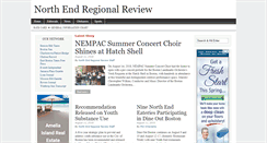 Desktop Screenshot of northendregionalreview.com